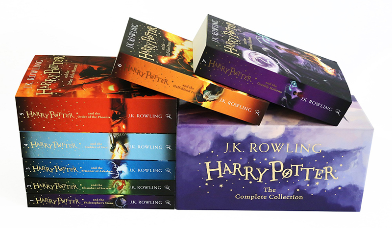 Harry potter book set online bargain books