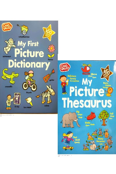 My First Picture Dictionary & My Picture Thesaurus (2 Vol.Set)