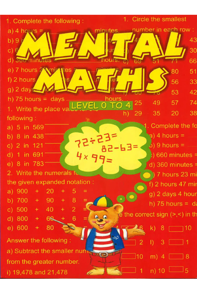 Mental Maths Bindup: Level 0-4