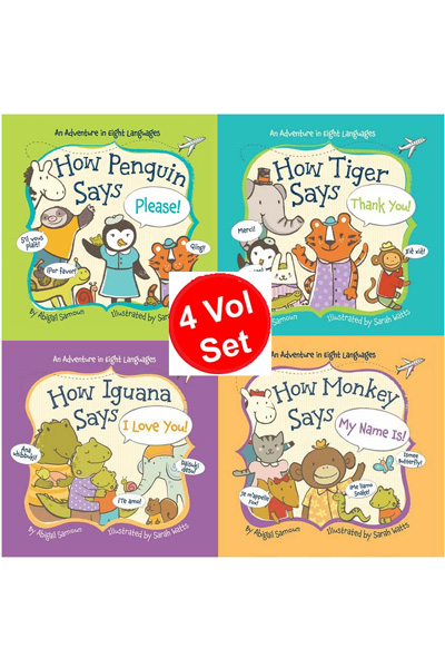 Little Traveler Series Board Book (4 Vol Set)