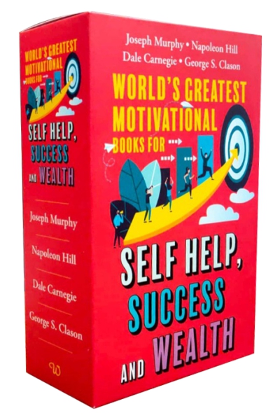 World’s Greatest Motivational Books For Self Help, Success & Wealth (Set of 4 Books)