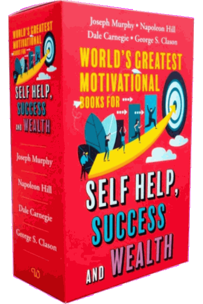 World's Greatest Motivational Books For Self Help, Success & Wealth (Set of 4 Books)