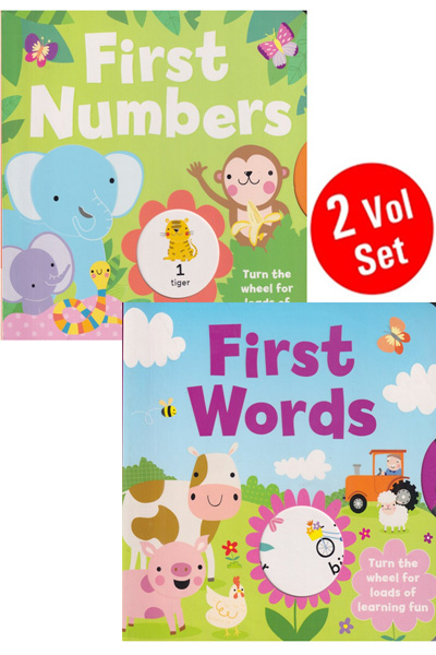Turn Match Learn Board Book Series (2 Vol.set)