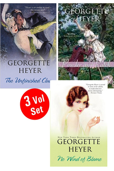 Georgette Heyer series 1 (3 Vol. set)