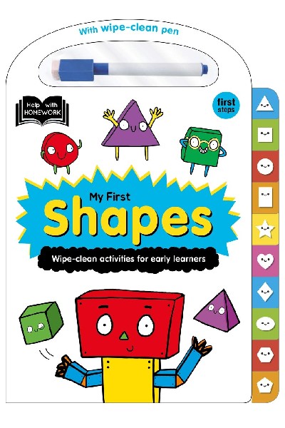 Wipe-Clean: My First Shapes - Board Book