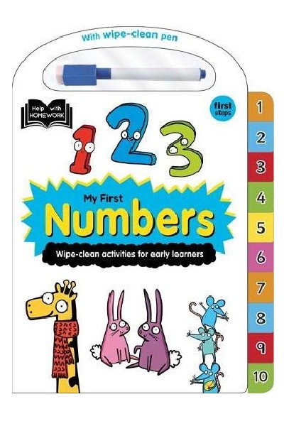 Wipe-Clean: My First Numbers - Board Book