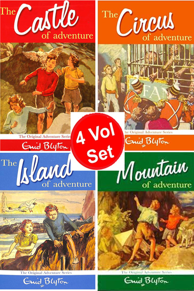 Enid Blyton Adventure Series 1 (4 vol set)