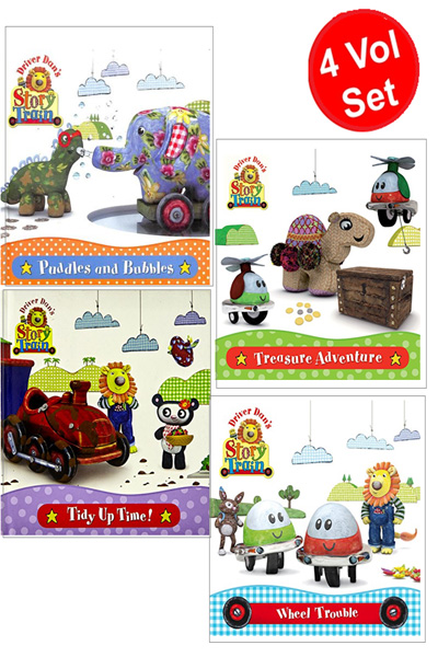 Driver Dan's Story Train Series (4 vol set) Board Books