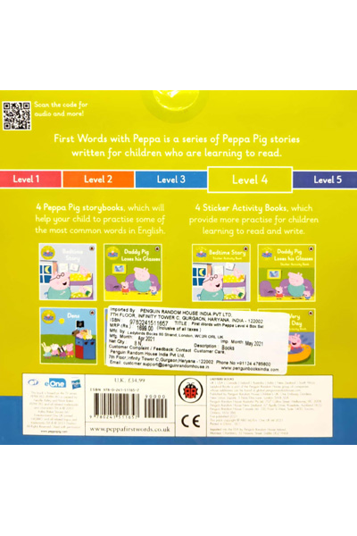 First Words with Peppa : Level 4 Box Set image 3