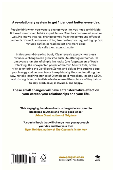 Atomic Habits: The life-changing million copy bestseller image 2