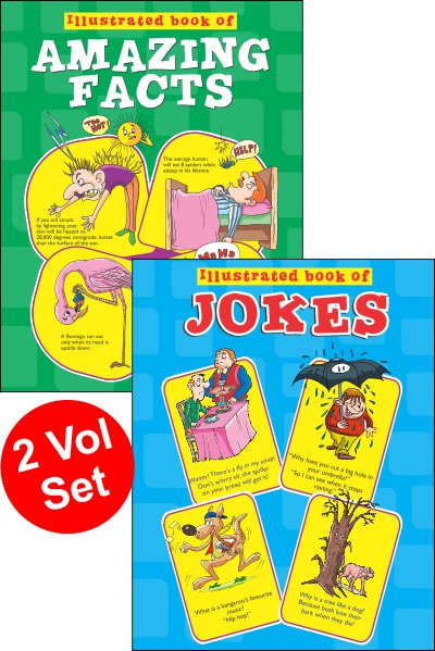 Illustrated Book Of Jokes Series (2 vol set)