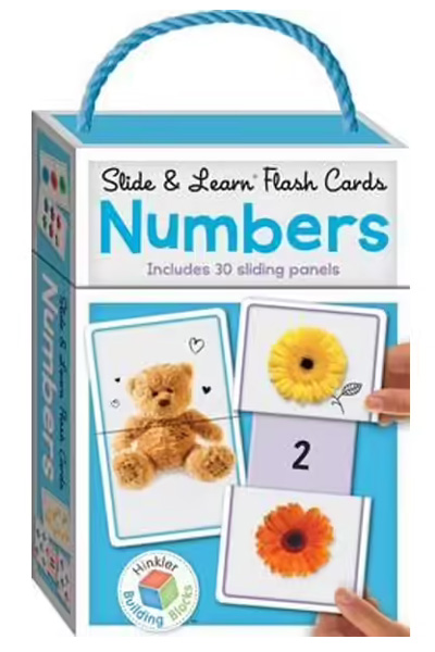 Slide & Learn Flash Cards: Numbers: Building Blocks