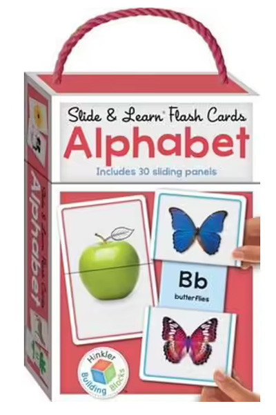 Slide & Learn Flash Cards: Alphabet: Building Blocks