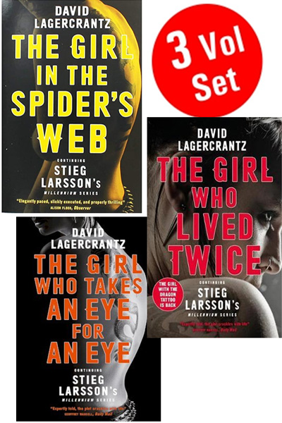 David Lagercrantz Series (3 vol set)