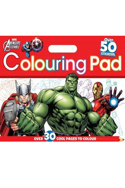 Marvel Avengers Assemble: Colouring Pad