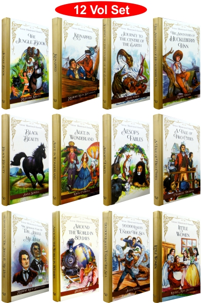 Great Illustrated Classics: 12 Vol pack