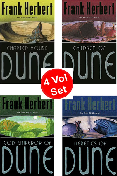 Frank Herbert Series (4 Vol Set)