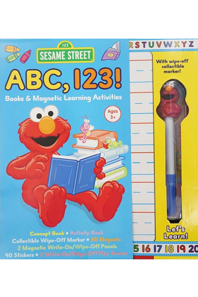 Sesame Street: ABC 123! Books And Magnetic Learning Activities