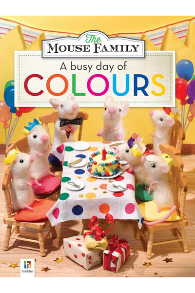 Mouse Family: A Busy Day of Colours