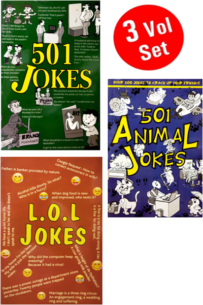 Jokes Books Series (3 Vol Set)
