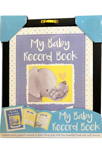 My Baby Record Book (Book & Canvas)