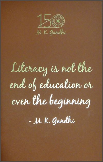 GN: Literacy is not the End of Education or Even the Beginning (Different Colours)