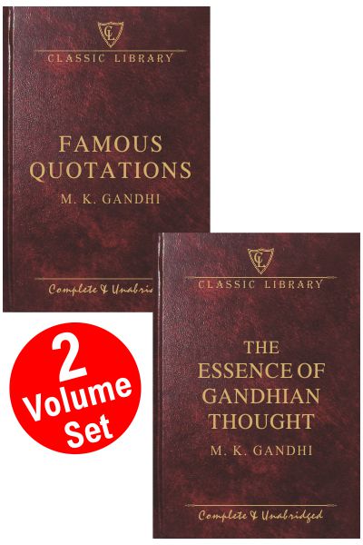 Classic Gandhi Quotations Pack (2 vol set)