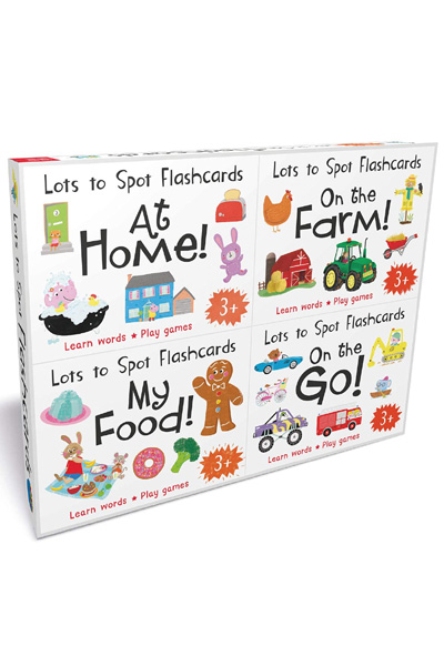 Lots to Spot Flashcards Tray – Learn Words By Playing Quick Games