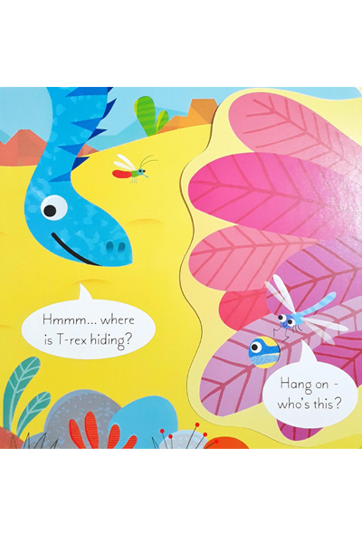 Usborne: Lift-The-Flap- Play Hide & Seek With The Dinosaurs (Board Book) image 4