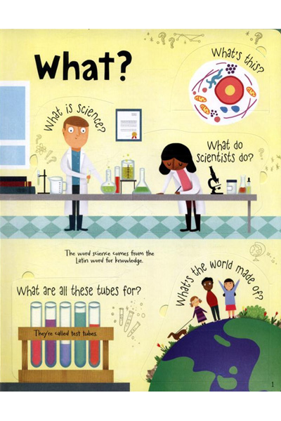 Usborne: Lift-The-Flap- Questions And Answers About Science (Board Book) image 5