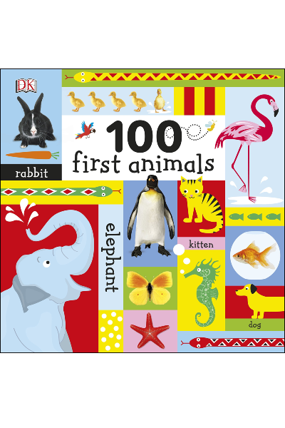 100 First Animals: Lift-the-Flap (Board Book)