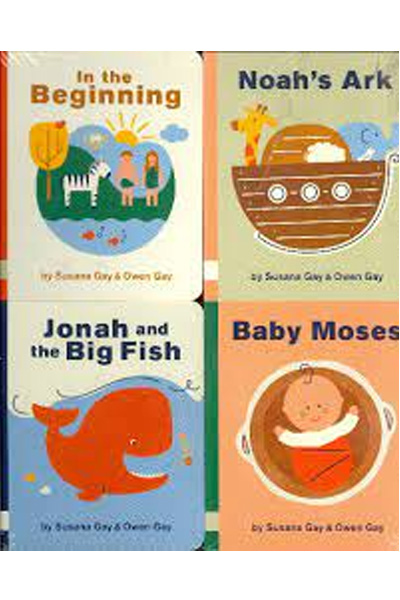 Baby Friendly Retellings of Favourite Bible Stories (4 Board Books)