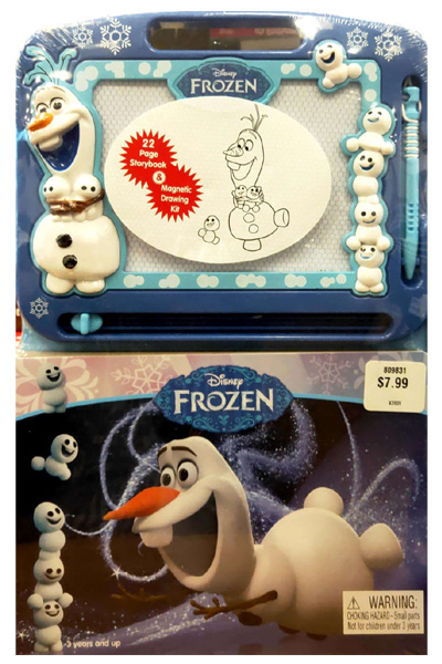 Disney Frozen: Storybook & Magnetic Drawing Kit