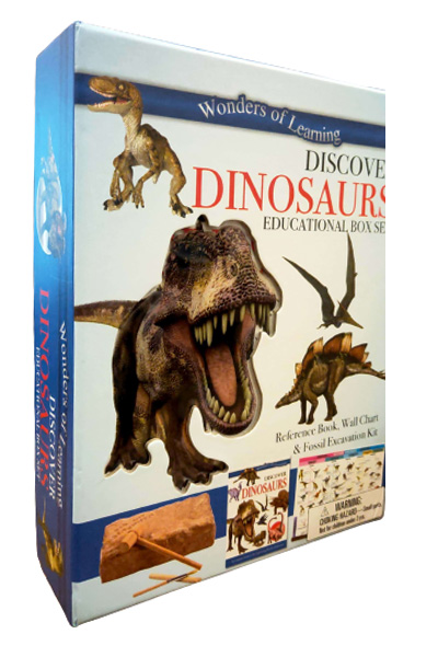 Discover Dinosaurs Educational Box Set (Wonders of Learning)