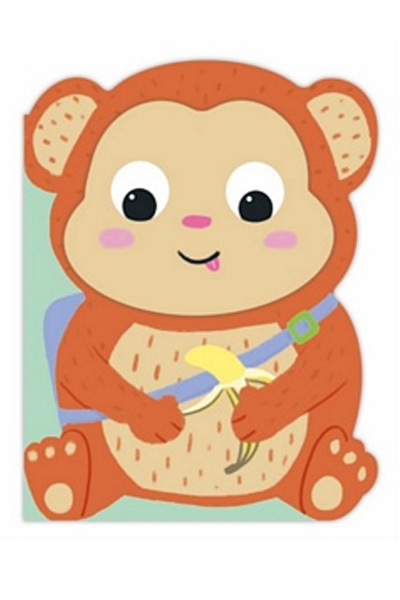 Animal Adventure Monkey (Board Book)