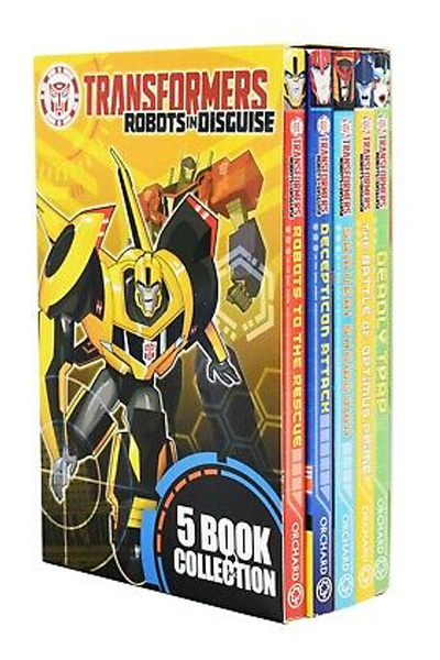 Transformers Robots In Disguise Collection (5 Books Box Set)