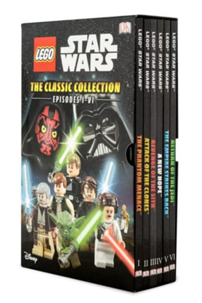 LEGO Star Wars: The Classic Collection- Episodes I-VI (6 Book Box Set)
