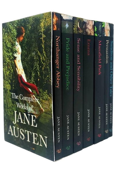 The Complete Work Of Jane Austen (Set of 7 Books)