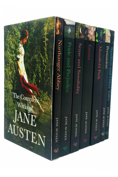 The Complete Work Of Jane Austen (Set of 7 Books)