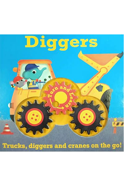 Turn and Learn: Diggers (Board Book)