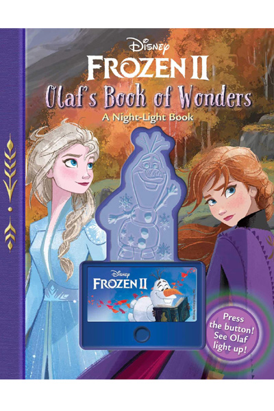 Disney Frozen 2: Olaf's Book of Wonders - A Night-light Book (Board Book)