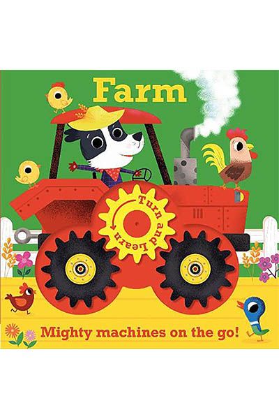 Turn and Learn: Farm (Board Book)