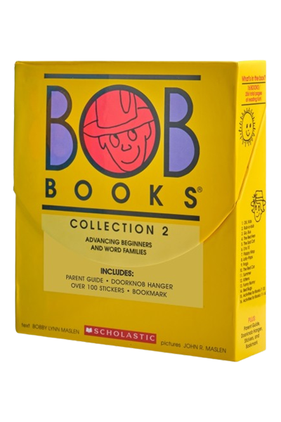 Bob Books Collection 2 - Advancing Beginners and Word Families (Boxed Set)