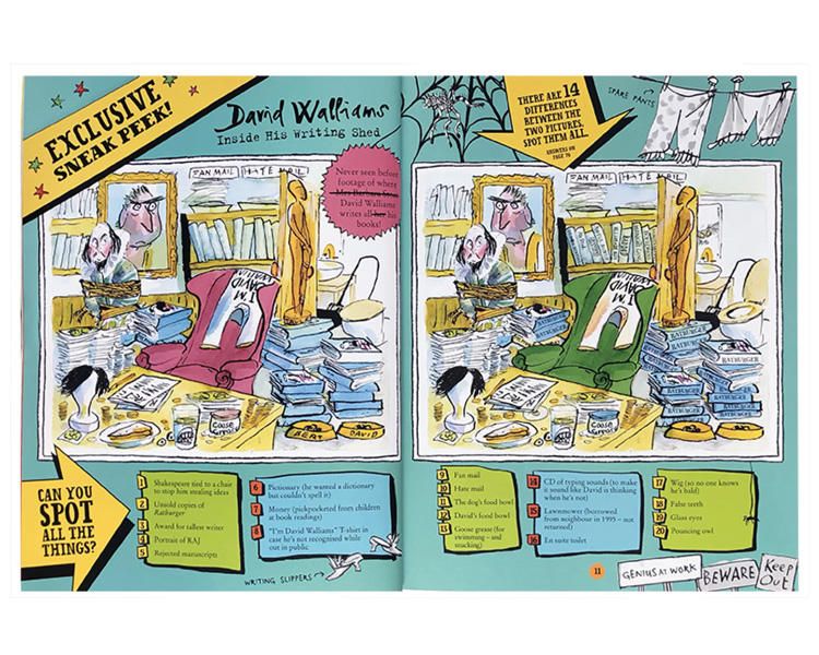 The World of David Walliams Book of Stuff: Fun facts and everything you never wanted to know image 4
