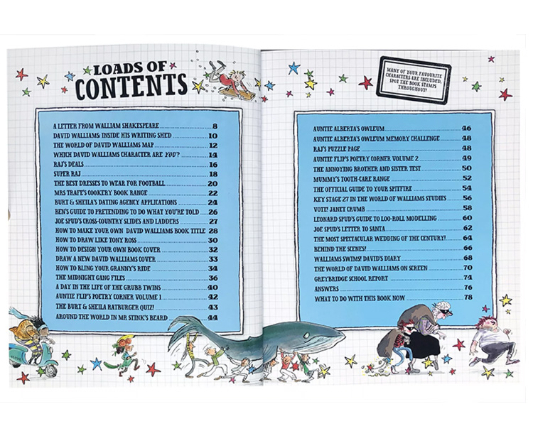 The World of David Walliams Book of Stuff: Fun facts and everything you never wanted to know image 3