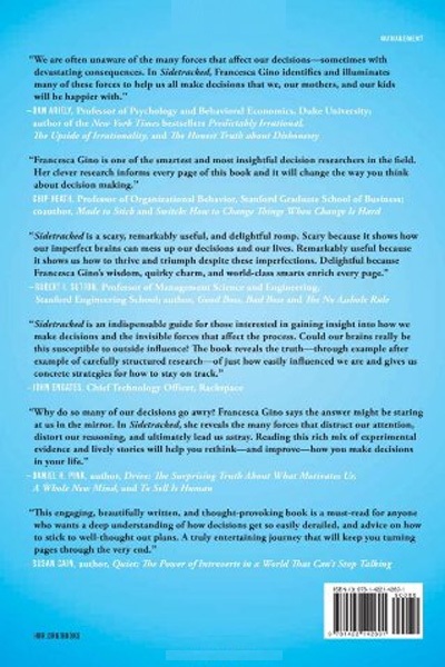 Harvard Business : Sidetracked - Why Our Decisions Get Derailed and How We Can Stick to the Plan image 2