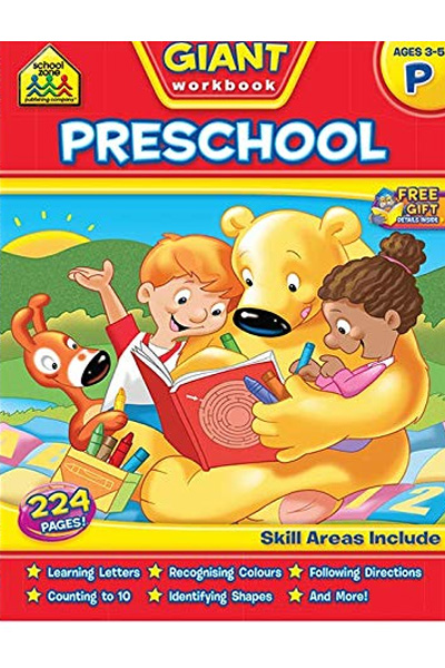 School Zone Giant Preschool Workbook