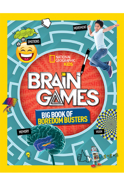 National Geographic Kids: Brain Games - Big Book of Boredom Busters - Activity Books