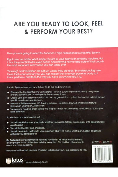High Performance Living: The Complete Lifestyle Book with Healthy Recipes and Strength Training Program image 2