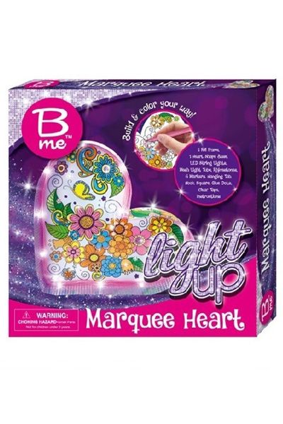 B Me: Light Up - Marquee Heart Craft Kit